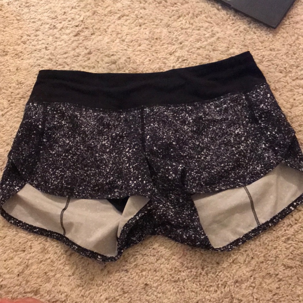 lululemon speed shorts